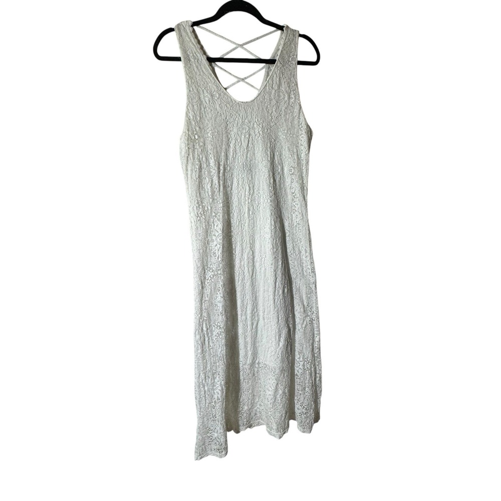 Bella Amore Maxi Dress SZ S/M Romantic Lined Beachy